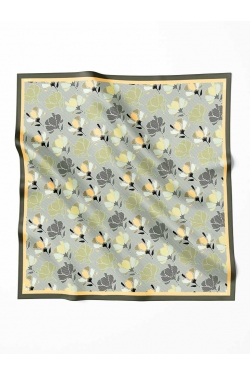LIMITED EDITION COTTON VOILE SQUARE - GABY